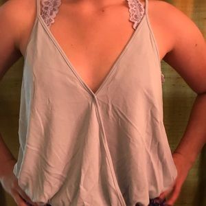 Light blue tank top